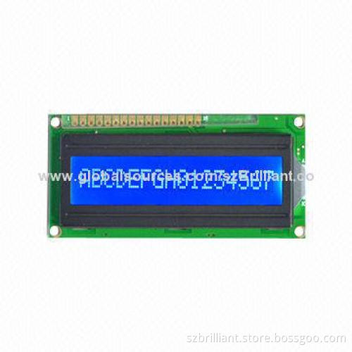16 x 1 Character LCM LCD Panel, Supports Controller SPLC780, 5/3.3V Voltage